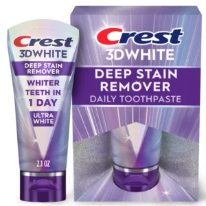 Crest 3DWhite Brilliance Deep Stain Remover Ultra White Toothpaste