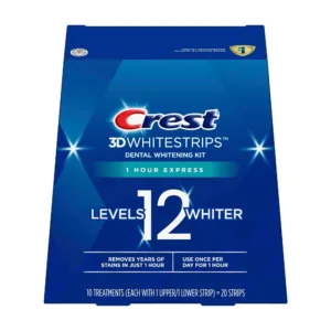 Crest 3D Whitestrips 1 Hour Express 5 Treatments