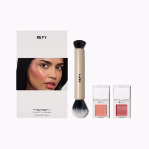 REFY Duo Brush + Blush Set