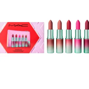 MAC Less is Bore 5-Piece Full-Size Matte Lipstick Gift Set