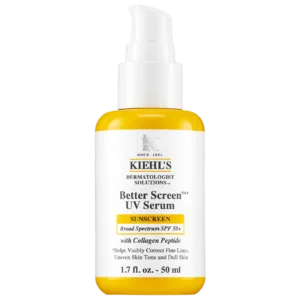 Kiehl's Since 1851 Better Screen™ UV Serum SPF 50+ Facial Sunscreen with Collagen Peptide
