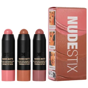 NUDESTIX Mini Sunkissed Blush & Bronze 3pc Kit