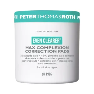 Peter Thomas Roth Even Clearer™ Max Complexion Correction Pads for Acne and Blemishes