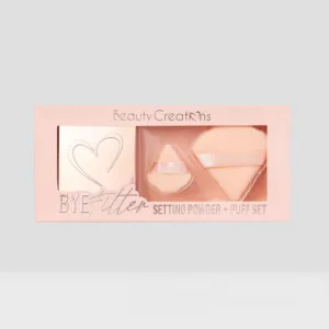 Beauty Creations Bye Filter Setting Powder + Puff Set