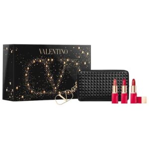 Valentino Beauty Minirosso Black Lipstick Trio Set