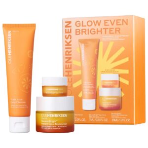 OLEHENRIKSEN Glow Even Brighter Banana Bright Makeup Prep Set