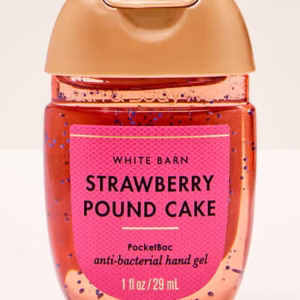 Bath & Body Works Strawberry Pound Cake PocketBac Hand Sanitizer