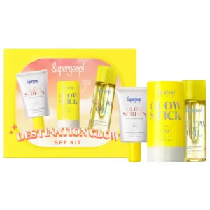 Supergoop!  Destination Glow SPF Kit