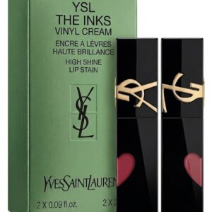 YVES SAINT LAURENT YSL  The Inks Vinyl Cream Lip Stain Duo Set