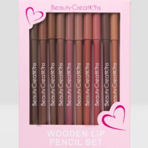 BEAUTY CREATIONS- WOODEN LIP PENCIL SET
