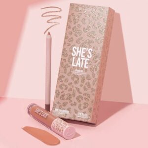 Beauty Creations She's Late Lip Duo Set (Lipstick & Lip liner pencil)