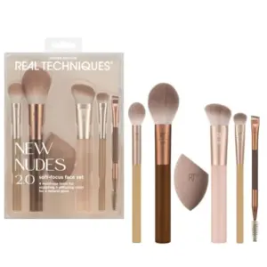 Real Techniques NEW NUDE Soft-Focus Face Set
