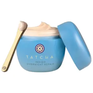 Tatcha Indigo Overnight Repair Redness Reducing Barrier Cream Moisturizer